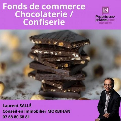 VANNES 56000 - Laurent SALLÉ vous présente ce FONDS de COMMERCE CHOCOLATERIE, CONFISERIE. Situé en emplacement numéro 1 dans une zone commerciale à forte affluence, dans un local récent parfaitement aux normes de 130 m² plus bureau et réserve de 50 m...