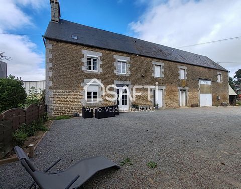 Située en campagne, au fond d'un chemin, sans voisins proches, belle maison d'habitation rénovée en 2015, comprenant au rdc : pièce à vivre de 27 m² avec cuisine aménagée et équipée, et poêle à bois, bureau, wc, salle d'eau avec douche à l'italienne,...