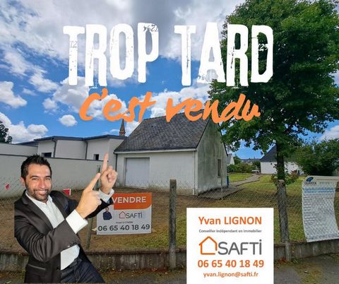 Yvan LIGNON-SAFTI vous propose libre de constructeur Un terrain constructible de plus de 500m² sans limite d'emprise au sol en plein coeur du bourg de St-Lyphard. Vous apprécierez vous rendre dans les commerces de proximité ou accompagner vos enfants...