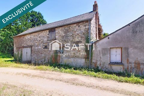 Longère 140m² à rénover + maison 50m², terrain 1200m2
