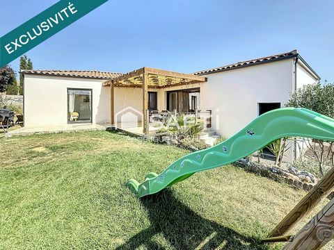 Nouveauté chez Safti Villa récente de plain pied 102m2 sur jardin 516m2