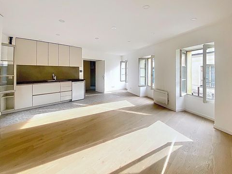 STUDIO REFAIT à NEUF, TRAVERSANT et LUMINEUX avec une GRANDE CAVE