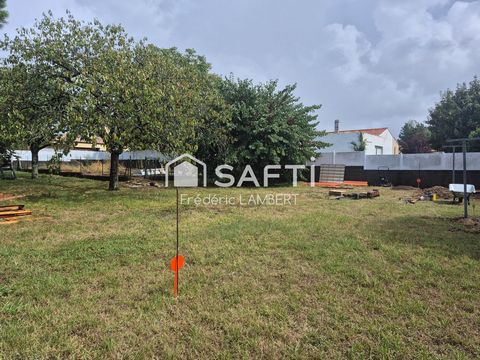 Terrain 850m2 à bâtir – Benet proche Niort
