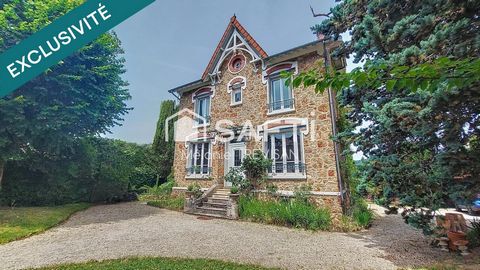 Maison en meulière de caractère de 149 m²- idéal activité pour 3 chambres d'hôtes- Villebon -sur -Yvette