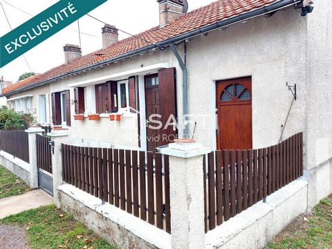 Maison plain-pied, 2 chambres et jardin
