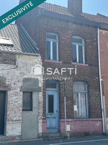 Maison mitoyenne à travaux idéal investisseurs