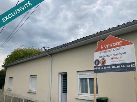maison à vendre sur la commune des Eglisottes et Chalaures avec son grand terrain constructible