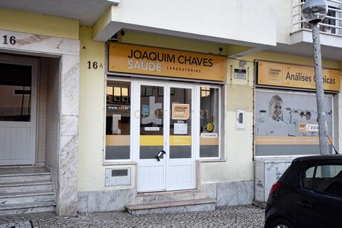 Ce magasin de 65m2 bénéficie d'un excellent emplacement. Avec de nombreux services et commerces aux alentours, dont le centre de santé Alcochete, une école secondaire à 100 m, à proximité de pharmacies, d'hypermarchés, de restaurants et de la rivière...