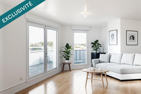 4 pièces 76 m² balcon 27m2 Cergy Saint Christophe
