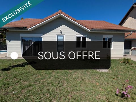 Maison de plain pied avec piscine chauffée