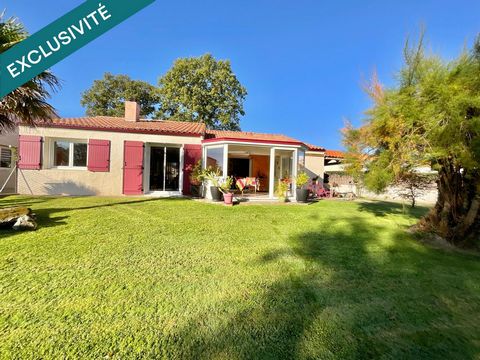 Maison de plain-pied 121m2, véranda, garage sur une parcelle de 685m2