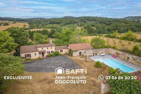 Belle maison en campagne avec piscine et grange