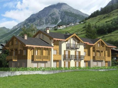 Newly built complex located near the ski slopes. The apartments available boasts different sizes . 2-bed apartments start from 250,000 euro. The complex is only few kilometres from Livigno and Bormio.