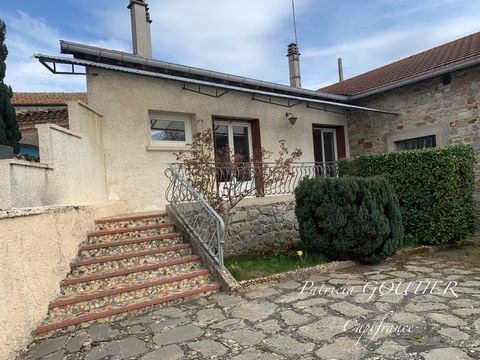 Dpt Loire (42), à vendre Proche de FEURS maison individuelle de 64 M2 avec son garage de 130 M2