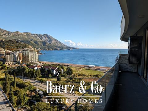 The apartment features 2 bedrooms, 2 bathrooms, a spacious closet room, a fully equipped kitchen, and a generous living and dining room area and spacious seaview terrace. The building where the apartment is located is brand new luxury building that o...