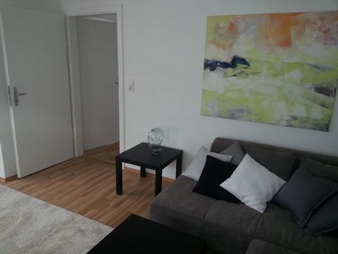 Modern furnished 2 room attic apartment with parking space for car. Upscale equipment with complete fitted kitchen and washing machine. Open kitchen area. 8 minutes walk to the center and 15 minutes to the train station. Good bus connection in the im...