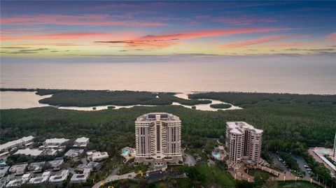 Welcome to your penthouse oasis at Grosvenor in prestigious Pelican Bay. With renovations completed in the lobby & social rooms, Grosvenor is now one of the most beautiful buildings in Pelican Bay. This unit offers an exclusive lifestyle that harmoni...