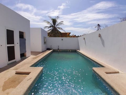 SENEGAL: In a small fishing village which extends along a pretty beach, 30 minutes from Saly and south of Dakar. Villa built in 2015 with many possibilities. With a living area of approximately 400m2 including on the ground floor, a living room/livin...