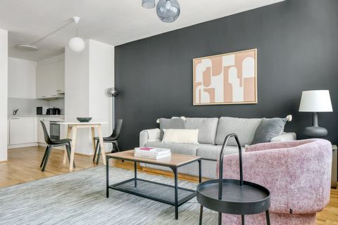 For stays longer than 1 month, we offer custom pricing. Please reach out for an exact quote! Show up and start living from day one in Vienna with this lovely studio apartment. You’ll love coming home to this thoughtfully furnished, beautifully design...