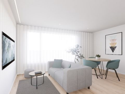 In the heart of Paranhos, opposite one of the city's most beautiful gardens - the Jardim de Arca D'Água - is a one-bedroom apartment that redefines the concept of urban living. The modern apartment has 1 bedroom, a bathroom and an open-plan living/di...