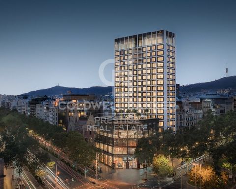 Es ven un habitatge de luxe nou construït a les plantes tradicionals de la torre 'Mandarin Oriental Residences' al Passeig de Gràcia 111 de Barcelona. Els alts sostres creen volums espectaculars, amb una alçada interior lliure superior a 3m. L'habita...