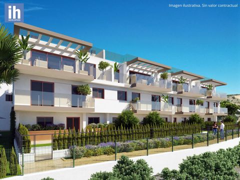 Neubauprojekt zum Verkauf in La Nucia, AlicanteEntdecken Sie Nwcia Village! In einer privilegierten Lage mit Panoramablick auf die Buchten von Albir und Benidorm lädt Sie diese mediterrane Oase ein, ein einzigartiges Erlebnis zu erleben. Mit 28 Reihe...