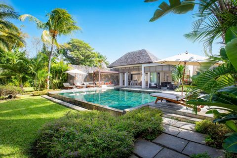 This sumptuous villa nestles in the heart of a private, secure estate, offering a living environment that combines luxury, privacy and serenity. In perfect harmony with the surrounding nature, it enjoys a privileged location in the east of Mauritius,...