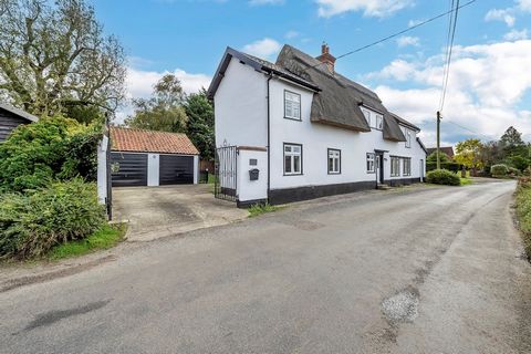 Detached Thatched Cottage. Hats off to restorers of this lovely four-bedroom 17th century home! Bright and fresh throughout, it benefits from having had all its essentials overhauled recently, and to a high standard – timber windows repainted, new bo...