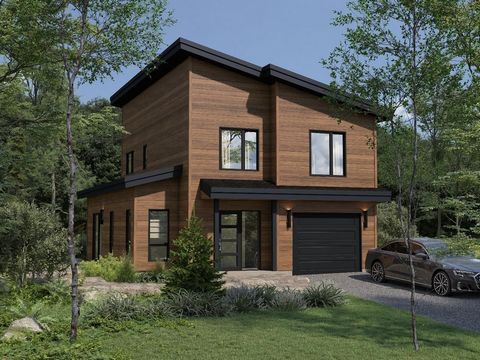 Bienvenue au Sérénité en Foret. Plusieurs modelé disponible ,Il reste actuellement 7 unités disponibles Maison neuve dans environnement homogène et paisible sur terrain boisé. Idéale comme chalet ou résidence principale. Localisation: Cette demeure o...