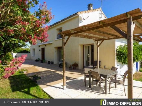 Fiche N°Id-LGB169085: Sauze vaussais, House of about 136 m2 comprising 6 room(s) including 4 bedroom(s) + Garden of 1711 m2 - Construction Stones - Ancillary equipment: garden - garage - parking - double glazing - swimming pool - fireplace - - heatin...