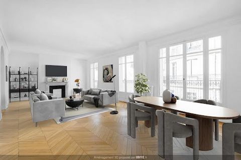 IKORY Properties vous propose en exclusivité un appartement situé au 5ᵉ étage d’un immeuble haussmannien de standing, entièrement rénové. D'une surface de 174 m² (loi Carrez) et disposant de 30 m² d'espaces extérieurs, cet appartement, baigné de lumi...