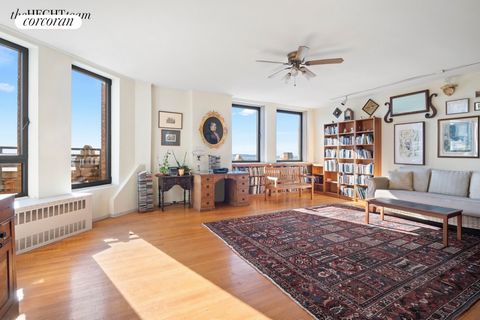 Welcome to 75 Livingston St Unit #14C. This magnificent apartment on the 14th floor of a full-service, pre-war building designed by Abraham Simberg in 1923 offers a generous floorplan with oversized East and South windows with views of the Verrazano ...