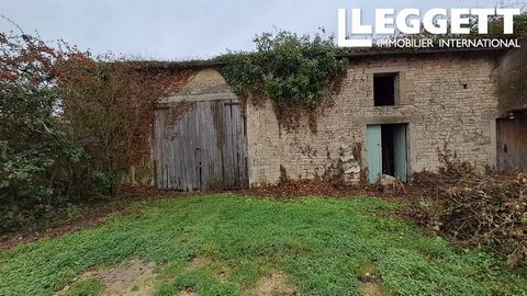 A33444PBE17 - This barn is a blank canvass to convert into habitable space or to use as storage. Nice masonry and spacious rooms. Lovely potential for this stone barn with outbuilding. The barn is for complete renovation, with a footprint of approxim...