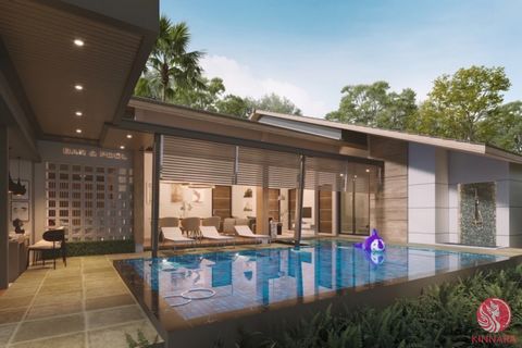 This project is under construction and will be finished at the end of the year (Type A Red)** The new Three-bedrooms luxury modern-style pool villa is for sale in Aonang, Krabi. located in a good-quality location close to the center of Krabi Town. Ab...