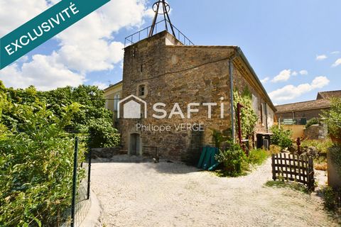 15 mn de Carcassonne, ancienne cave vigneronne, 315m², garage, piscine, pool-house