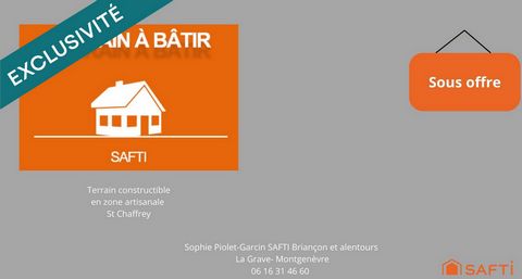 Terrain constructible Saint Chaffrey/ La Gérarde en zone artisanale