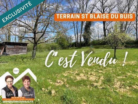 Terrain constructible de 1968 m² à 10 min de Voiron
