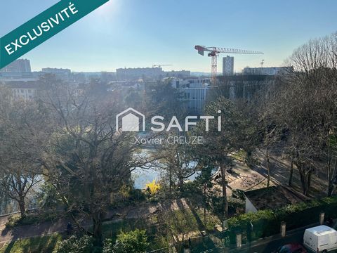 Appartement au calme avec vue dégagée sur parc