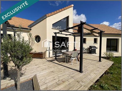 Plain-pied moderne, atypique, lumineux, au calme