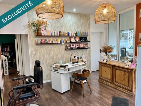 Local commercial rénové avec salon de coiffure & d’esthétique