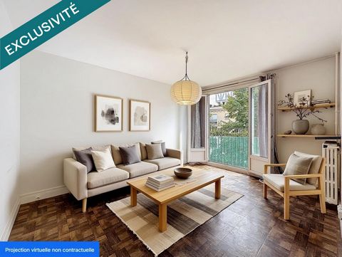 Résidence recherchée, à vendre appartement 3 pièces avec parking et cave
