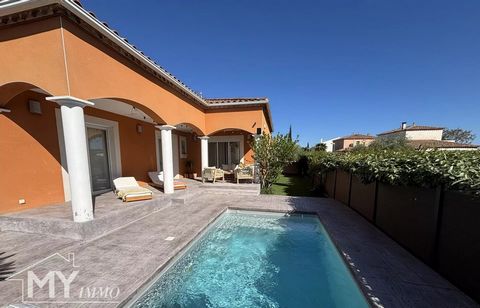 MY IMMO vous propose en EXCLUSIVITÉ nichée au cœur d’un lotissement résidentiel calme et agréable, cette élégante maison de plain-pied, construite en 2007, alliant confort moderne, fonctionnalité et emplacement idéal. À seulement 5 km de la plage du ...