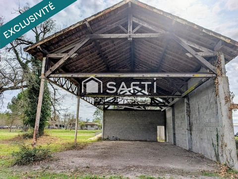 Rare : Hangar 110 m² sur terrain de 1500 m² sur belin beliet