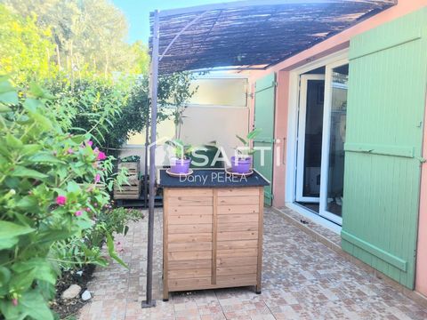 Pavillon avec jardin dans résidence privée avec piscine