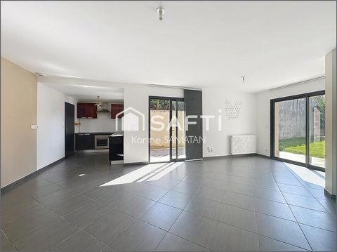 Maison récente T4 de 86 m2 avec garage et jardin