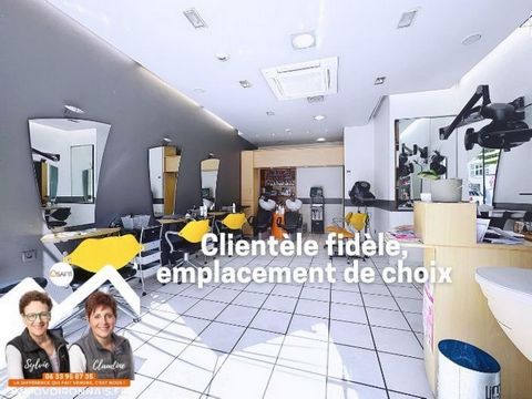 Salon de coiffure équipé, emplacement privilégié, 30 ans d'existence avec clientèle fidèle