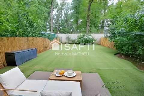 T2 de 41 m2, récent avec jardin et terrasse proche du RER E