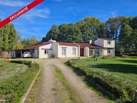 Maison familiale avec grand terrain entre Montreuil-Bellay et Thouars