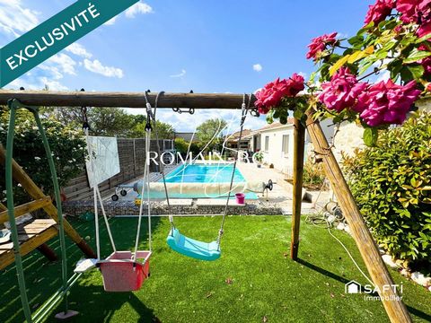 Maison 5 pièces de 106m2 sur 515m2 de terrain avec piscine