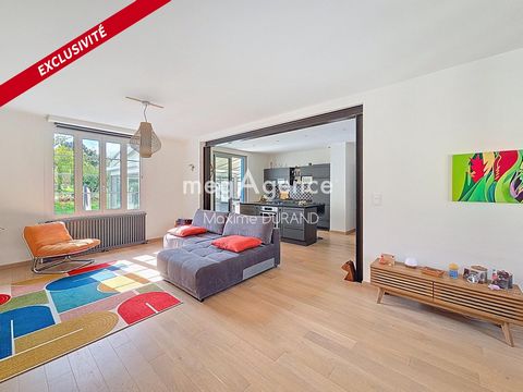 Maison rénovée avec garage grand jardin